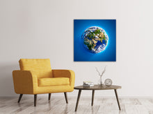 Laden Sie das Bild in den Galerie-Viewer, Leinwandbild Planet Earth