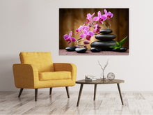 Laden Sie das Bild in den Galerie-Viewer, Leinwandbild Wellness-Steine