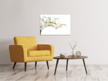 Laden Sie das Bild in den Galerie-Viewer, Leinwandbild Weisse Orchideen
