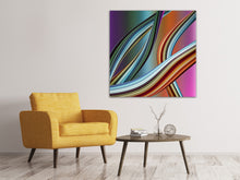 Laden Sie das Bild in den Galerie-Viewer, Leinwandbild Wellengleich