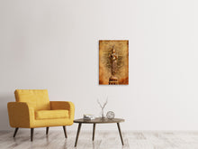 Laden Sie das Bild in den Galerie-Viewer, Leinwandbild Goldene Buddha-Statue
