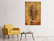 Laden Sie das Bild in den Galerie-Viewer, Leinwandbild Goldene Buddha-Statue