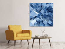 Laden Sie das Bild in den Galerie-Viewer, Leinwandbild 3D-Säulen