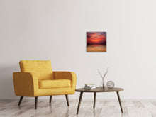 Laden Sie das Bild in den Galerie-Viewer, Leinwandbild Zeile auf den Sand