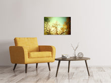 Laden Sie das Bild in den Galerie-Viewer, Leinwandbild Bäume im Herbst