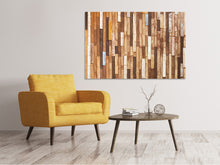 Laden Sie das Bild in den Galerie-Viewer, Leinwandbild Designholz