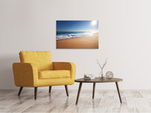 Laden Sie das Bild in den Galerie-Viewer, Leinwandbild Privatstrand