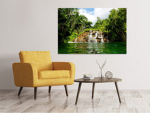 Laden Sie das Bild in den Galerie-Viewer, Leinwandbild Lagune