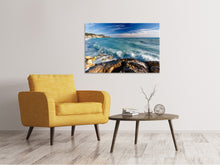 Laden Sie das Bild in den Galerie-Viewer, Leinwandbild Cote D`Azur