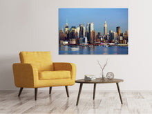 Laden Sie das Bild in den Galerie-Viewer, Leinwandbild Skyline Midtown Manhattan