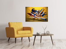 Laden Sie das Bild in den Galerie-Viewer, Leinwandbild Graffiti Art
