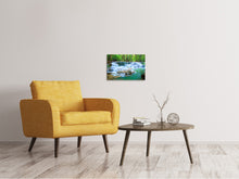 Laden Sie das Bild in den Galerie-Viewer, Leinwandbild Kaskaden Huay Mae Khamin
