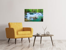 Laden Sie das Bild in den Galerie-Viewer, Leinwandbild Kaskaden Huay Mae Khamin