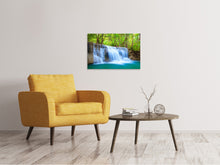Laden Sie das Bild in den Galerie-Viewer, Leinwandbild Wasserfall Si Nakharin