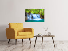 Laden Sie das Bild in den Galerie-Viewer, Leinwandbild Wasserfall Si Nakharin