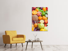 Laden Sie das Bild in den Galerie-Viewer, Leinwandbild Frische Früchte
