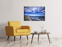 Laden Sie das Bild in den Galerie-Viewer, Leinwandbild Strandwellen