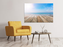 Laden Sie das Bild in den Galerie-Viewer, Leinwandbild Das schöne Strandhaus