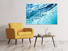 Laden Sie das Bild in den Galerie-Viewer, Leinwandbild Wasser in Bewegung