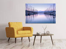 Laden Sie das Bild in den Galerie-Viewer, Leinwandbild Yachthafen