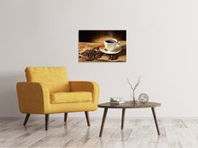 Laden Sie das Bild in den Galerie-Viewer, Leinwandbild Kaffeepause