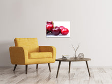 Laden Sie das Bild in den Galerie-Viewer, Leinwandbild Kirschen