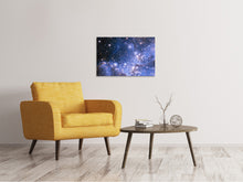 Laden Sie das Bild in den Galerie-Viewer, Leinwandbild Sternenhimmel
