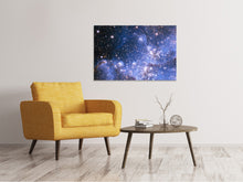 Laden Sie das Bild in den Galerie-Viewer, Leinwandbild Sternenhimmel