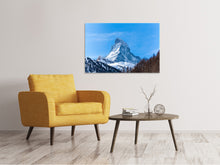 Laden Sie das Bild in den Galerie-Viewer, Leinwandbild Das majestätische Matterhorn