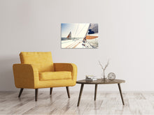 Laden Sie das Bild in den Galerie-Viewer, Leinwandbild Segelyacht