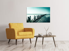 Laden Sie das Bild in den Galerie-Viewer, Leinwandbild Das Wattenmeer