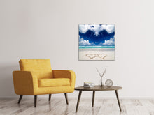 Laden Sie das Bild in den Galerie-Viewer, Leinwandbild Strandliebe