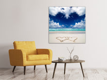 Laden Sie das Bild in den Galerie-Viewer, Leinwandbild Strandliebe