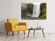 Laden Sie das Bild in den Galerie-Viewer, Leinwandbild Skogafoss