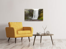 Laden Sie das Bild in den Galerie-Viewer, Leinwandbild Skogafoss