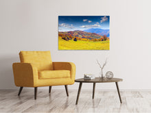 Laden Sie das Bild in den Galerie-Viewer, Leinwandbild Herbstliche Berglandschaft