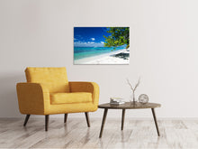 Laden Sie das Bild in den Galerie-Viewer, Leinwandbild Happy Beach