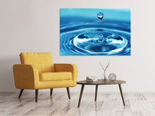 Laden Sie das Bild in den Galerie-Viewer, Leinwandbild Der Wassertropfen