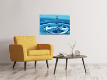 Laden Sie das Bild in den Galerie-Viewer, Leinwandbild Der Wassertropfen