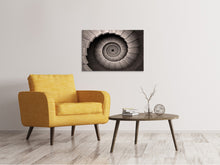 Laden Sie das Bild in den Galerie-Viewer, Leinwandbild Steinwendeltreppe