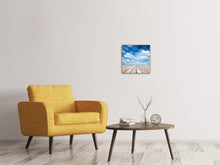 Laden Sie das Bild in den Galerie-Viewer, Leinwandbild Hoch über den Wolken