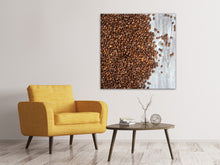 Laden Sie das Bild in den Galerie-Viewer, Leinwandbild Kaffeebohnen