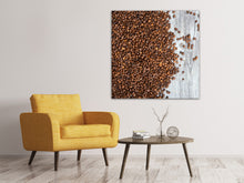 Laden Sie das Bild in den Galerie-Viewer, Leinwandbild Kaffeebohnen