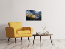Laden Sie das Bild in den Galerie-Viewer, Leinwandbild Mondscheinwald