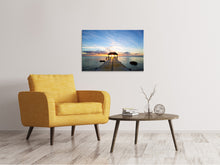 Laden Sie das Bild in den Galerie-Viewer, Leinwandbild Romantik auf Mauritius