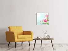 Laden Sie das Bild in den Galerie-Viewer, Leinwandbild Romantische Lilien