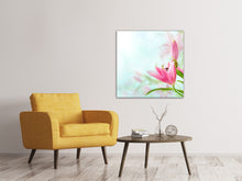 Laden Sie das Bild in den Galerie-Viewer, Leinwandbild Romantische Lilien