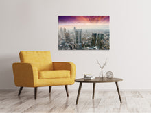 Laden Sie das Bild in den Galerie-Viewer, Leinwandbild Skyline Penthouse in New York