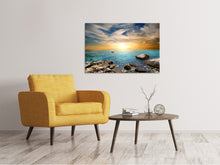 Laden Sie das Bild in den Galerie-Viewer, Leinwandbild Meerwasser