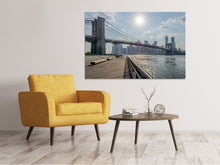 Laden Sie das Bild in den Galerie-Viewer, Leinwandbild Brooklyn Bridge